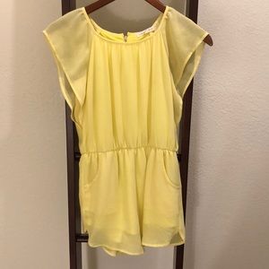 Copper Key Girl’s M Yellow Romper